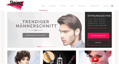 Desktop Screenshot of coiffure-steiner.ch